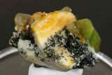 Green Titanite (Sphene), Feldspar and Muscovite - Pakistan #175082-1